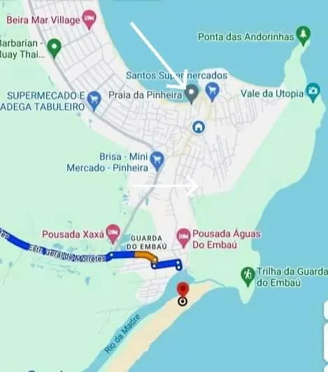 Casa De Praia Em Santa Catarina Palhoça Hébergement de vacances